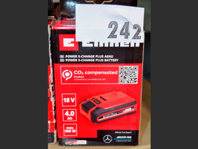 EINHELL 18V, 4.0 Ah POWER-X-CHANGE PLUS BATTERY ONLY