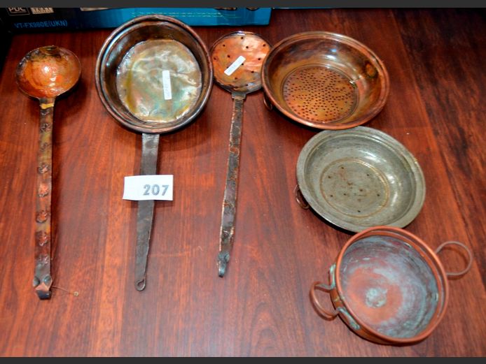 VINTAGE COPPER KITCHEN WARE
