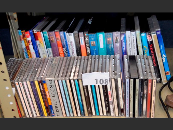 ASSORTED DVD's & CD's