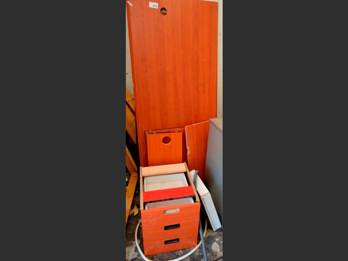 LOT: CHERRY FOIL DESK COMPONENTS [Dismantled, unknown if complete] ### PLUS VAT ###