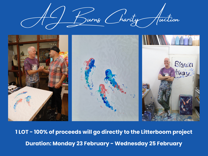 AJ Burns Charity Auction - Litterboom Project