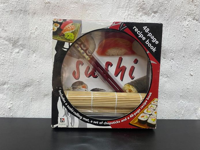Complete Sushi Making Kit & Recipe Book Set by Hinkler Books (2012)