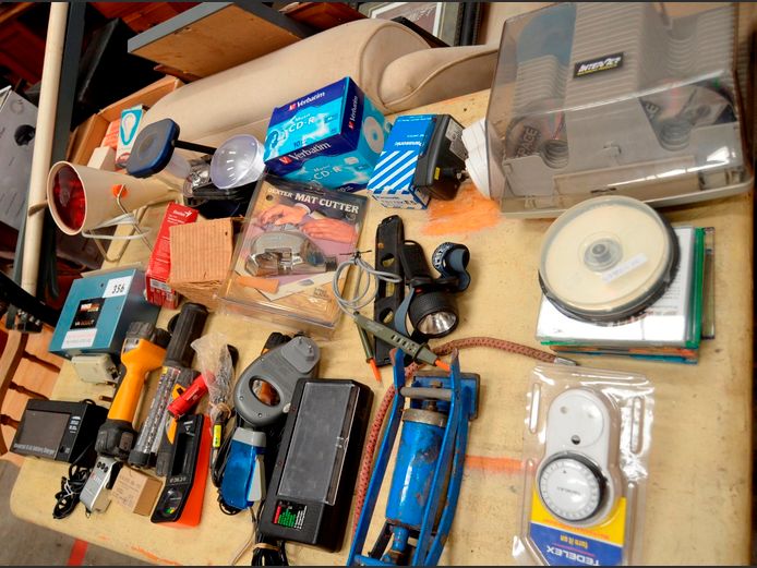 BATTERY CHARGERS, MAT CUTTER, INFRARED LIGHT, FOOT PUMP, etc [Untested]