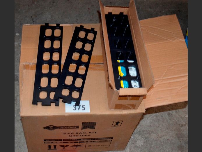 LOT: 3-PIECE RAIL KITS
