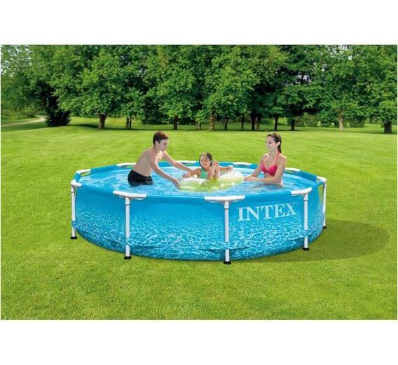 Intex steel frame pool 2.5m