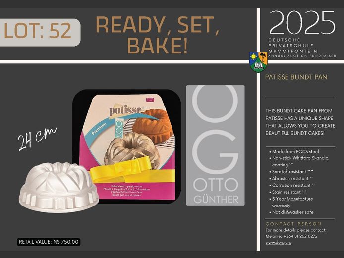 CAKE BAKING MOULD | OTTO GUNTHER