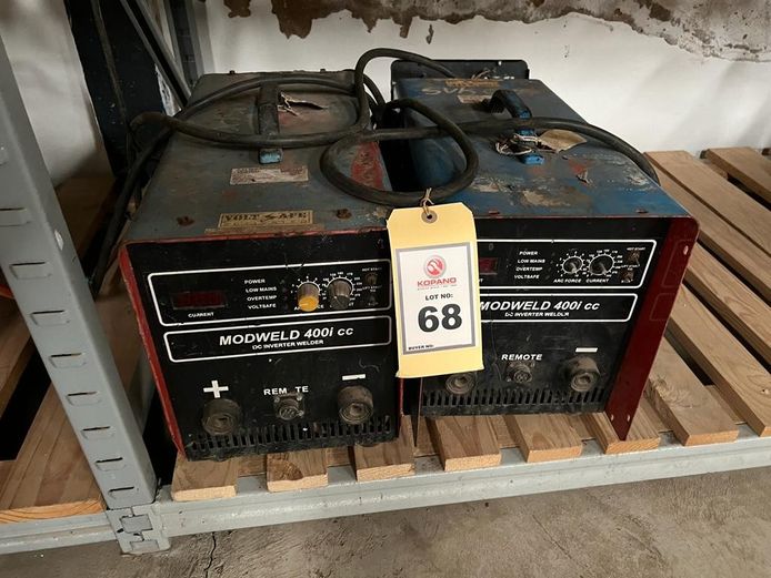 2 x Welding machines