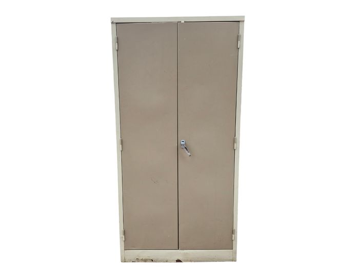 Industrial Two-Door Metal Storage Cabinet