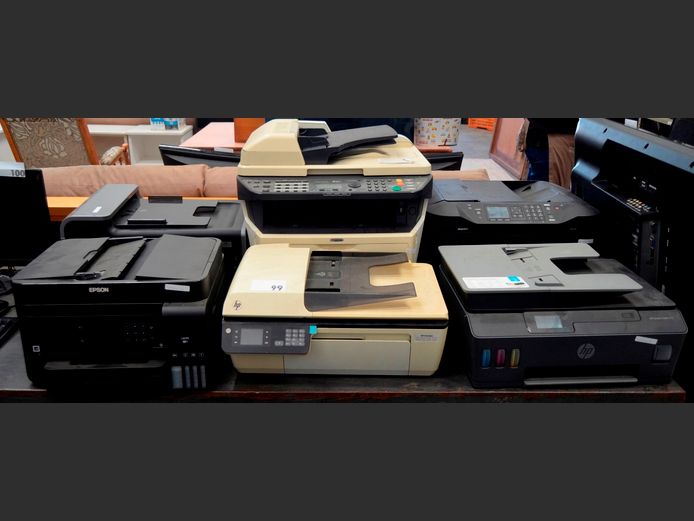 LARGE LOT: VARIOUS PRINTERS [Untested, condition unknown]