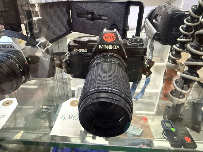 Minolta Camera with Lens 