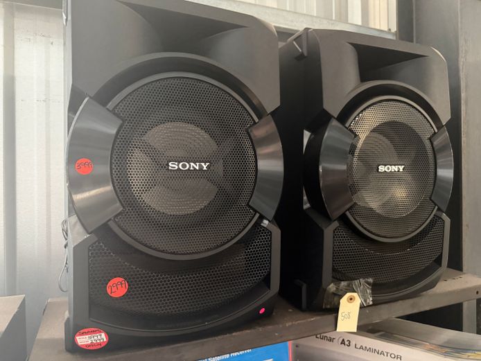 Set of Sony Speakers 