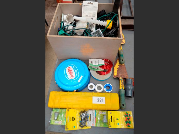 IRRIGATION FITTINGS, THREAD TAPE, etc