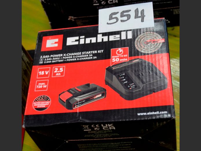 EINHELL PXC 2.5Ah BATTERY & CHARGER KIT