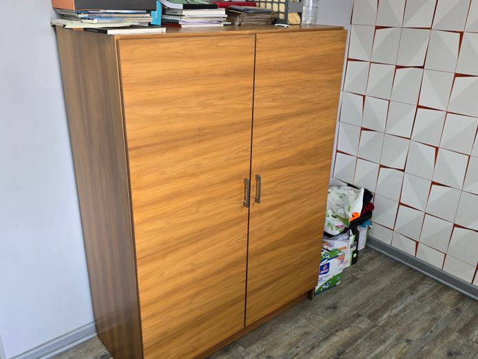 Wooden 2 Door Filing Cabinet