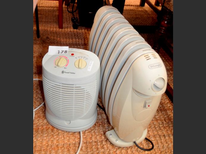 LOT: RUSSELL HOBBS & DELONGHI HEATERS [Faulty]
