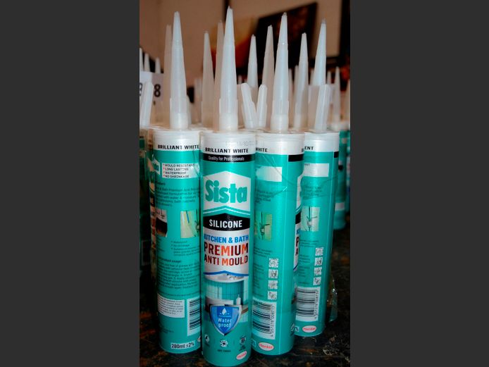 LOT OF 10: SISTA WHITE SILICONE TUBES