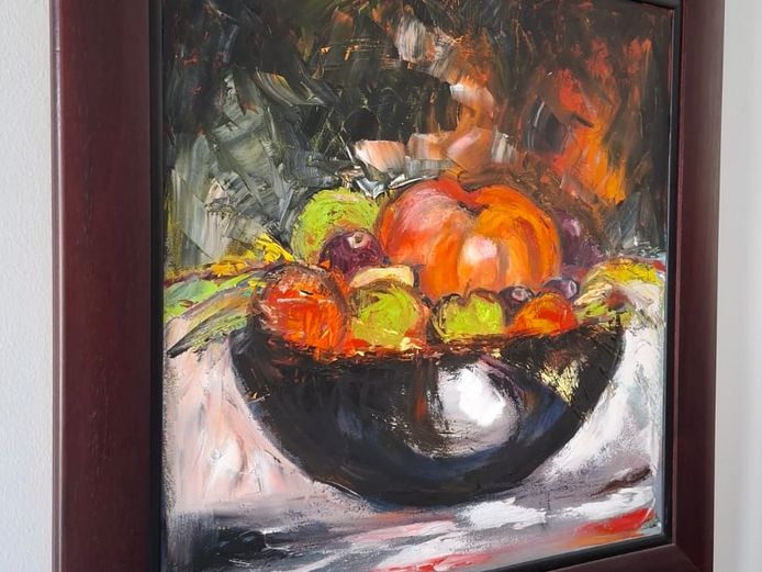 Framed painting - Laquerenne