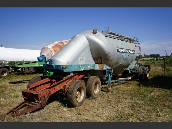 WATER TANKER WA SILWER (NIE PAPIERE)