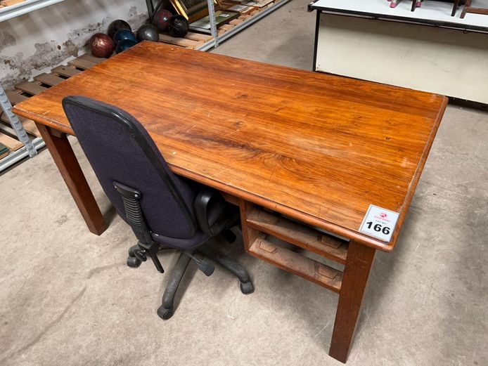 Office desk with chair