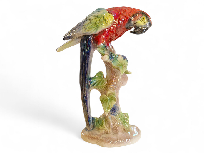 Vintage Jema Holland Lustre Parrot 825