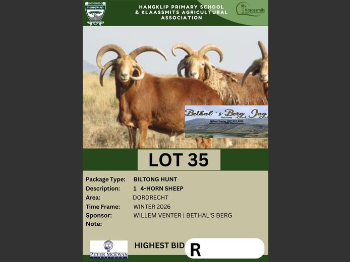 BILTONG HUNT | BETHAL'S BERG