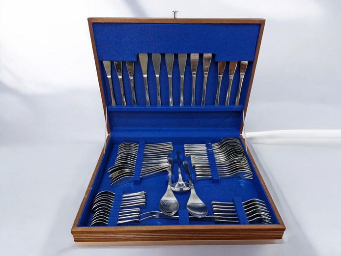 1960s AMC “Elypsis” Stainless Steel Cutlery Set