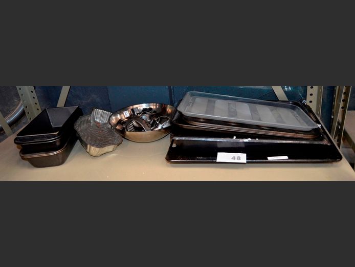 LOAF TIN, JELLY MOULD, OVEN TRAYS, MUFFIN PAN, etc