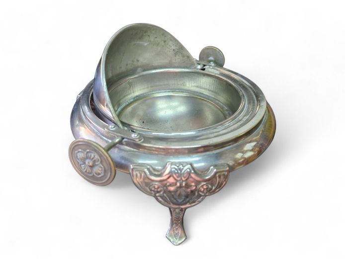 Vintage Silver Plated Butter Dish