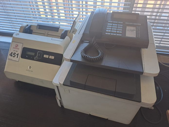 Scanner, printer, telephone