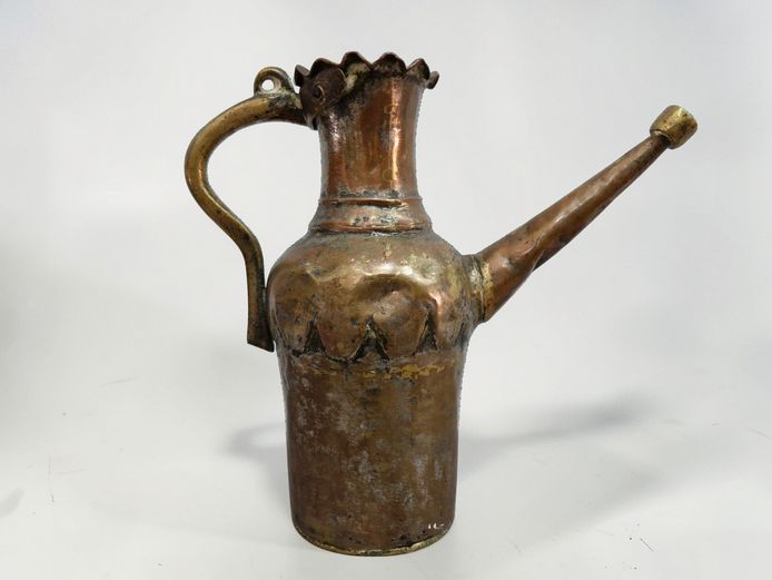 Hand-Hammered Erzincanlılar Turkish Copper Ewer