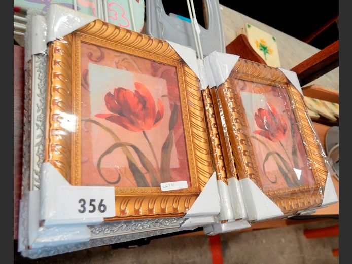 GILT & SILVER GILT PHOTO FRAMES