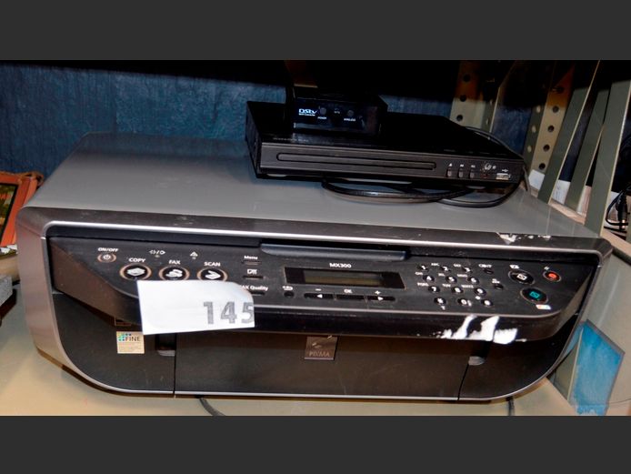 CANON PRINTER, SINOTEC DVD PLAYER, etc [Switch on, untested further]