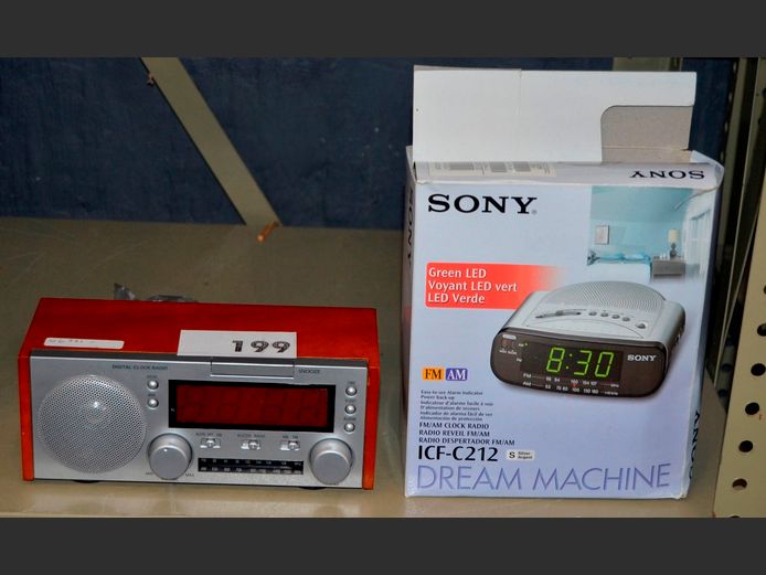 SONY ALARM CLOCK & ANOTHER [Working]