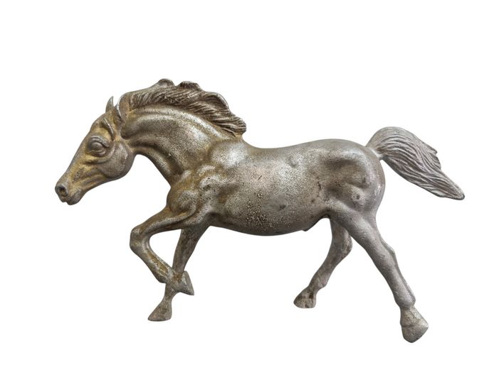 Mid-Century Style Cast Metal Horse Figurine