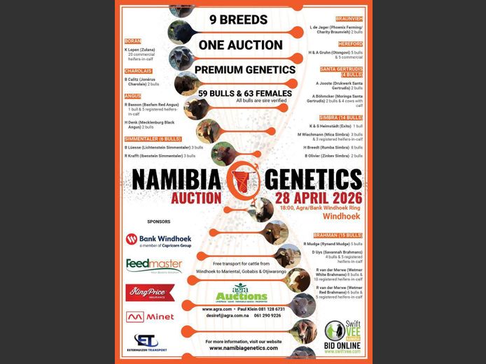 NAMIBIA GENETICS AUCTION