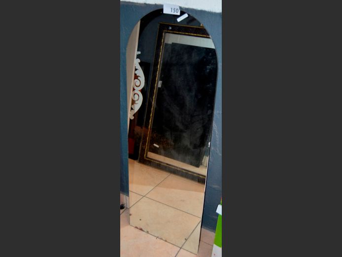 UNFRAMED MIRROR, 120 x 44cm