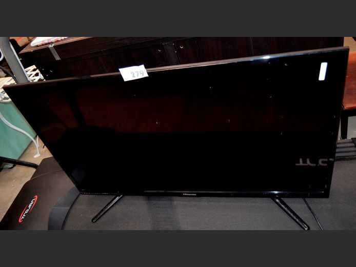 HISENSE 40" L.E.D. TV [Screen cracked, faulty] [#: CP1156647MS] ### LICENCE PLEASE ###