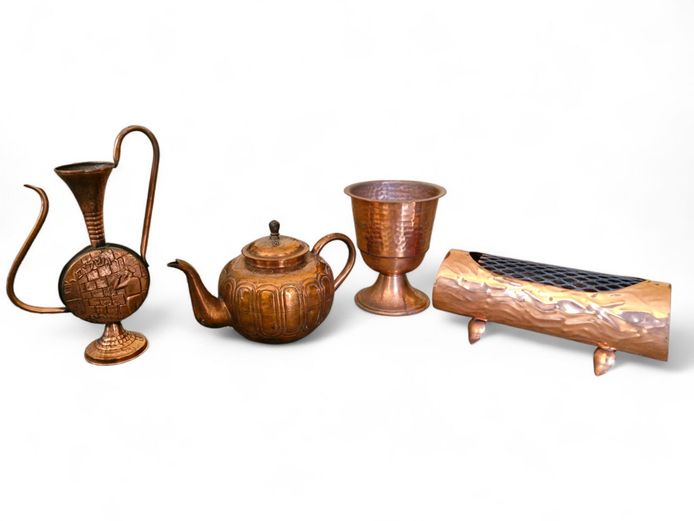 Collection of Antique Copperware