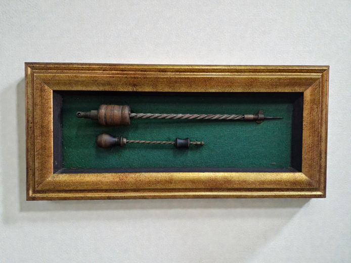 Vintage Hand-Operated Archimedean Spiral Drills