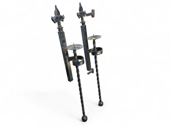 Wrougt iron Wall Sconce Candle Holders