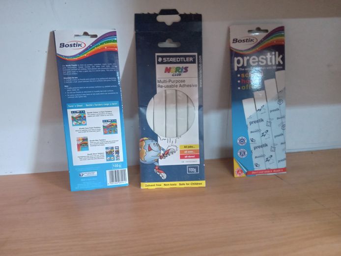 3 Boxes of bostik