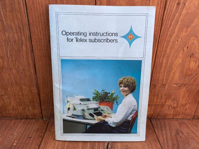 1970s/1980s Telex Subscribers Operating Manual