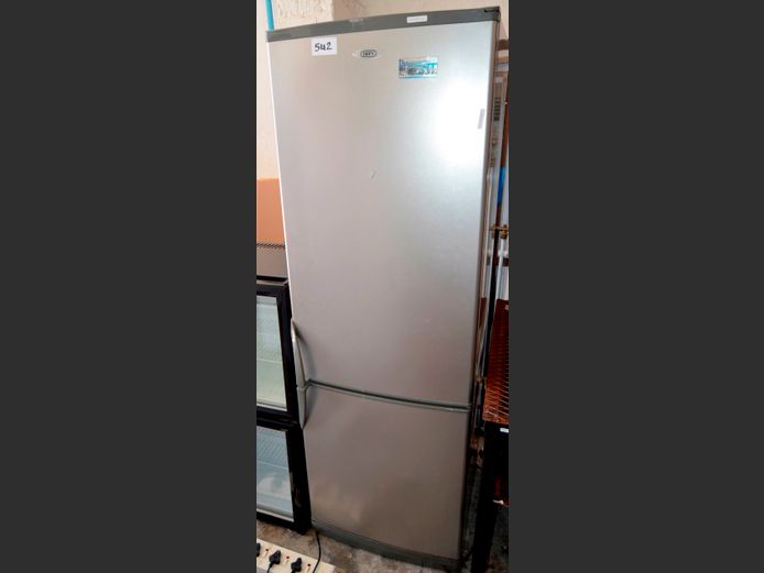 DEFY SILVER FRIDGE FREEZER [Faulty] [#: 419036407]