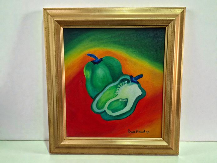 1999 Ronnie Biccard (SA) Framed Still Life Oil Painting