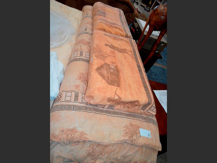 AFRICAN PRINT DUVET COVER, DUVET INNER, PILLOWCASES, etc