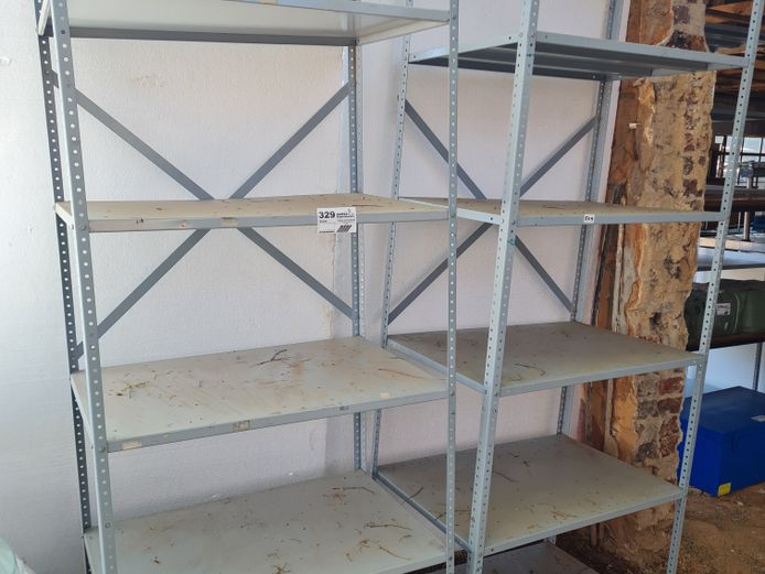 2 X BOLT AND NUT SHELVING