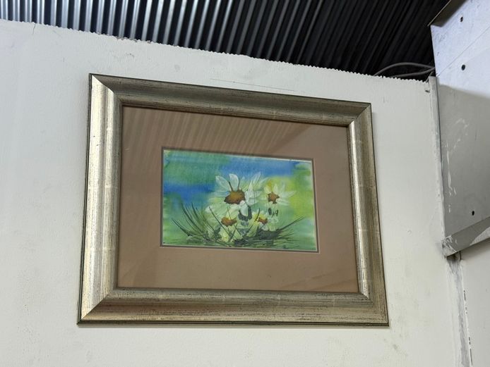 4 x Framed Flower + Landscape Art 