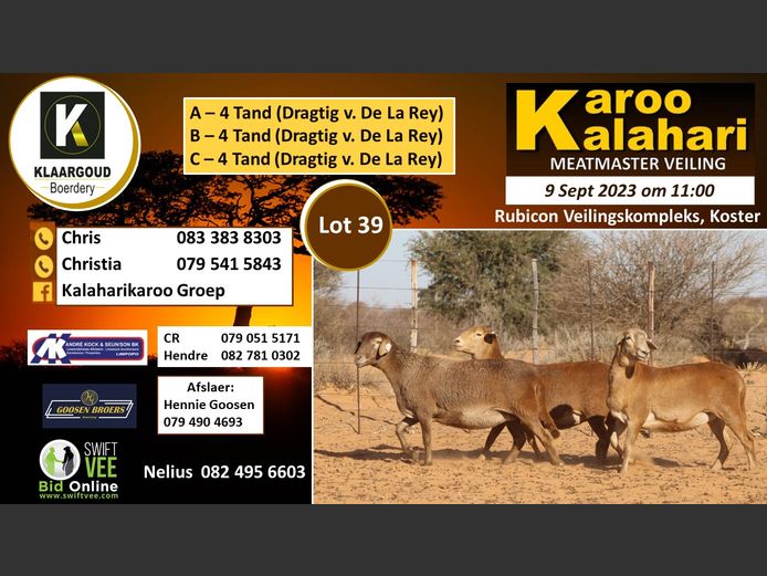 CP 39 A | KLAARGOUD BOERDERY 