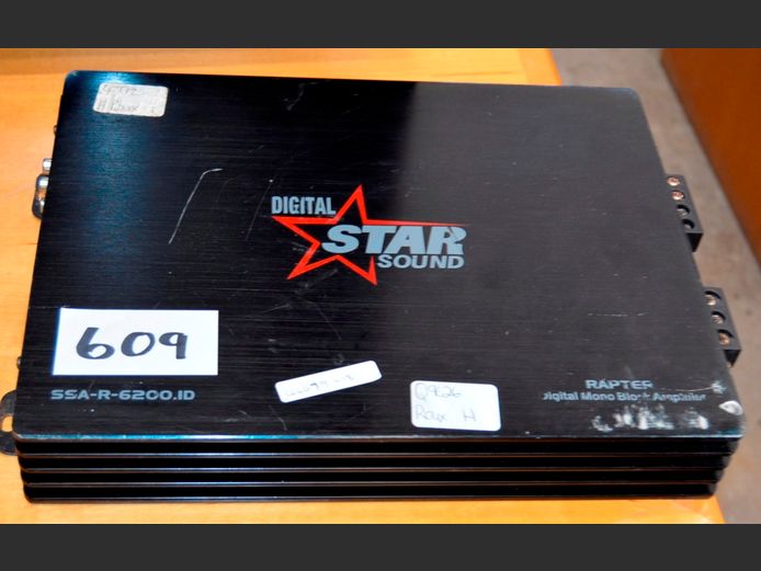 STARSOUND MONO BLOCK CAR AMP [Untested]