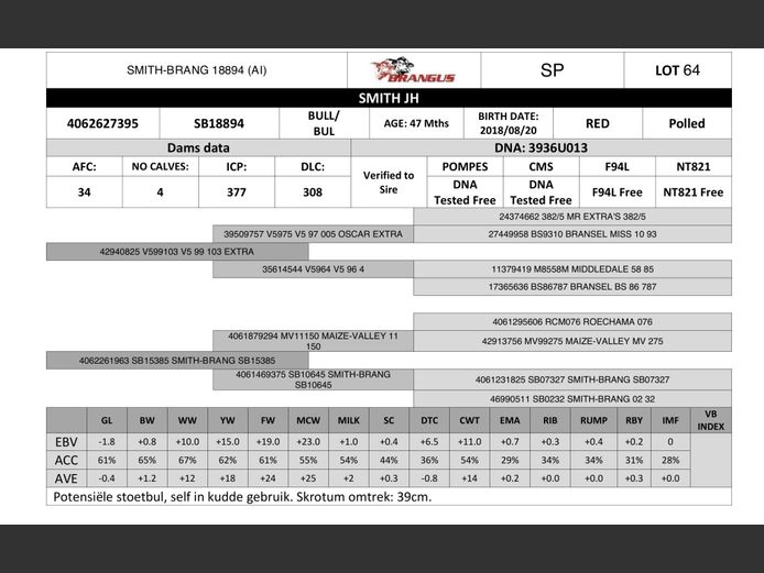 SB18894 | SMITH JH